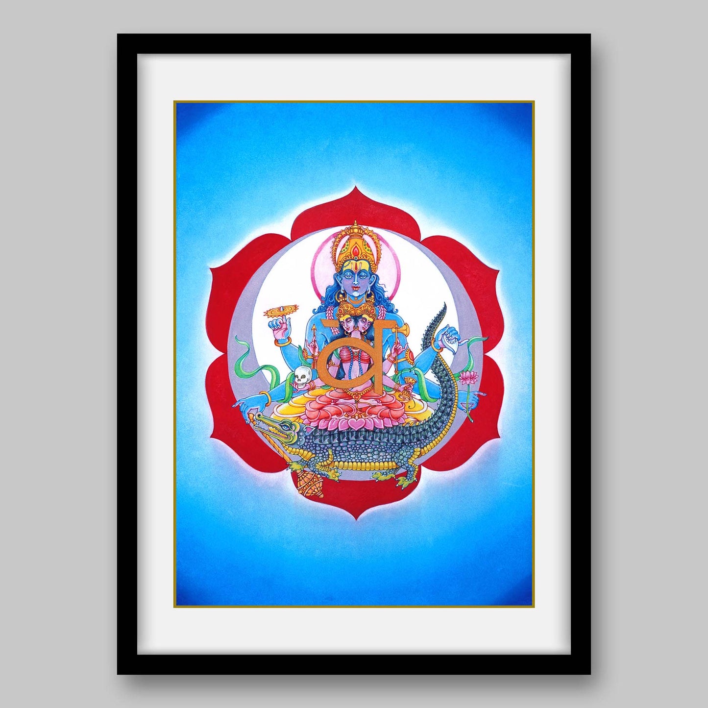 Swadisthana Chakra – High Quality Print of Artwork by Pieter Weltevrede