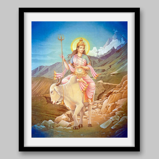 Maha Gauri- High Quality Print of Artwork by Pieter Weltevrede