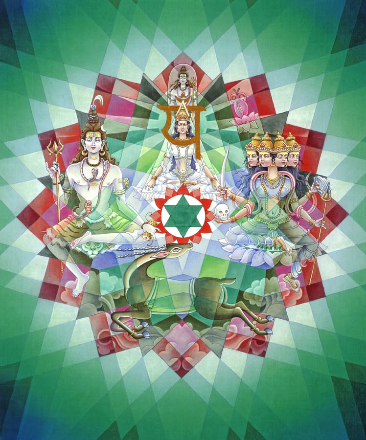 Anahata Chakra - High Quality Print of Artwork by Pieter Weltevrede