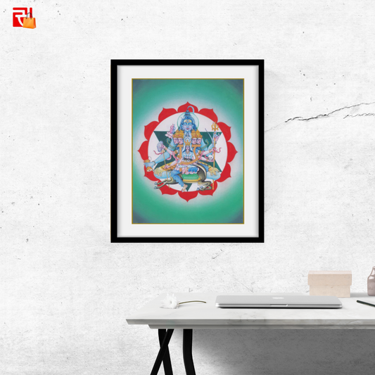 Anahata Chakra – High Quality Print of Artwork by Pieter Weltevrede - Home Decor