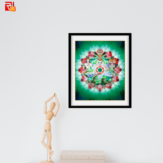 Anahata Chakra - High Quality Print of Artwork by Pieter Weltevrede - Home Decor