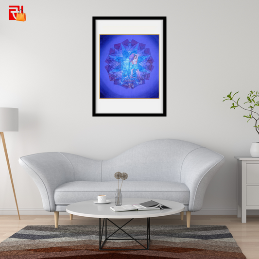 Aquarius- High Quality Print of Artwork by Pieter Weltevrede - Home Decor