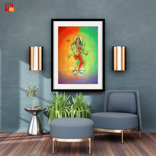 Ardhanarishwara – High Quality Print of Artwork by Pieter Weltevrede