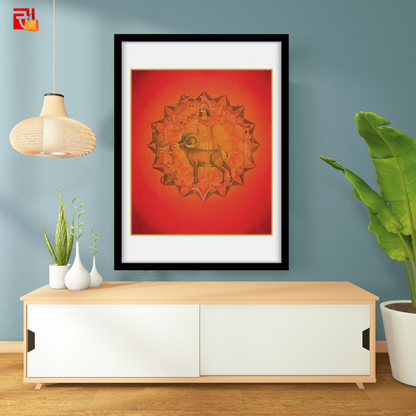 Aries- High Quality Print of Artwork by Pieter Weltevrede - Home Decor