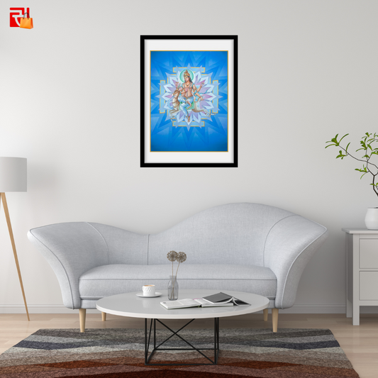 Chandra - High Quality Print of Artwork by Pieter Weltevrede - Home Decor