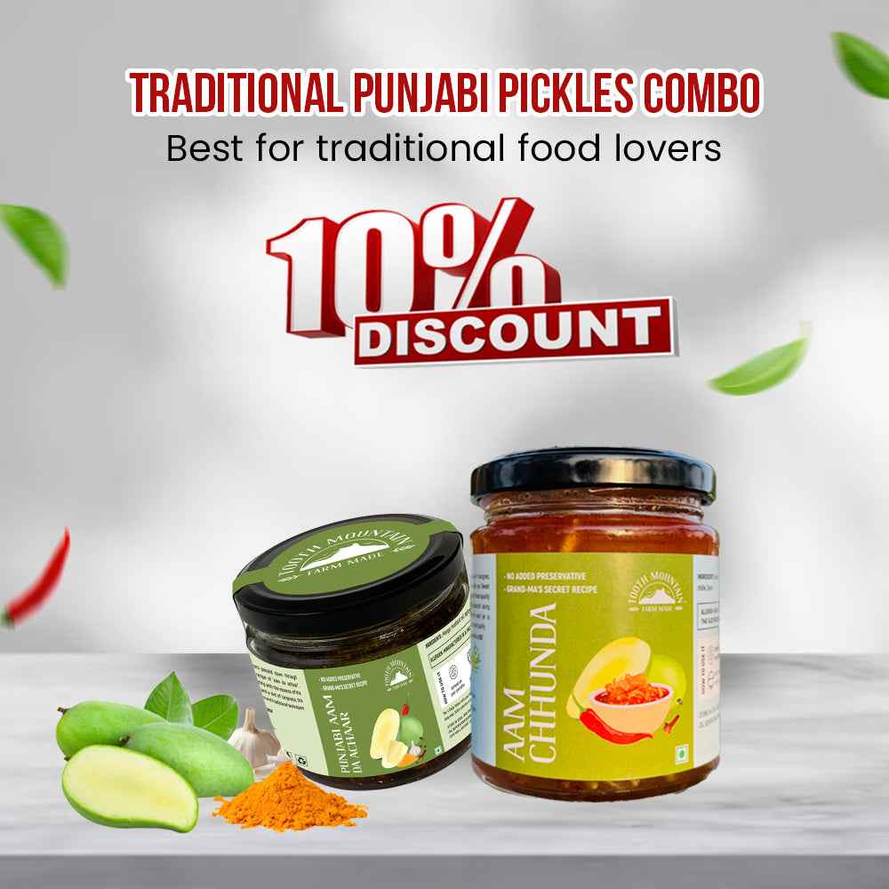 Traditional Punjabi Pickles Combo