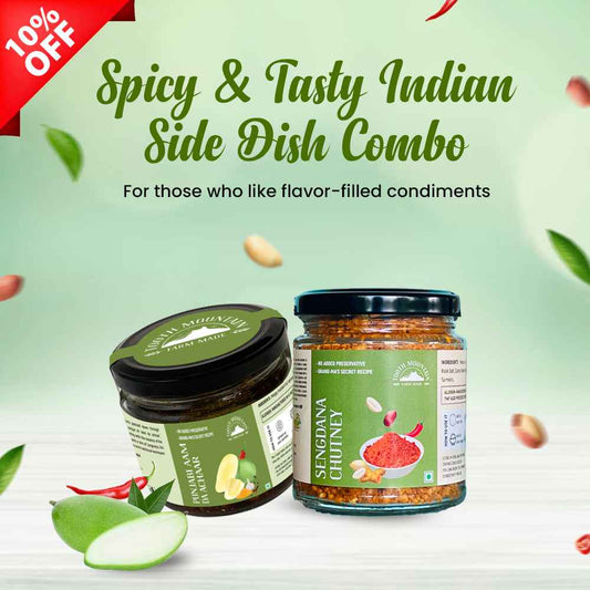 Spicy & Tasty Indian Side Dish Combo