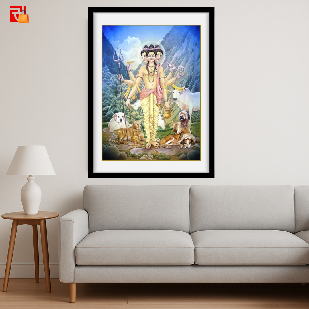 Dattatreya – High Quality Print of Artwork by Pieter Weltevrede
