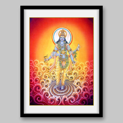 Dhanvantari – High Quality Print of Artwork by Pieter Weltevrede