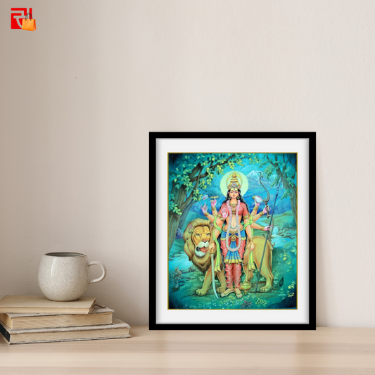 Durga - High Quality Print of Artwork by Pieter Weltevrede