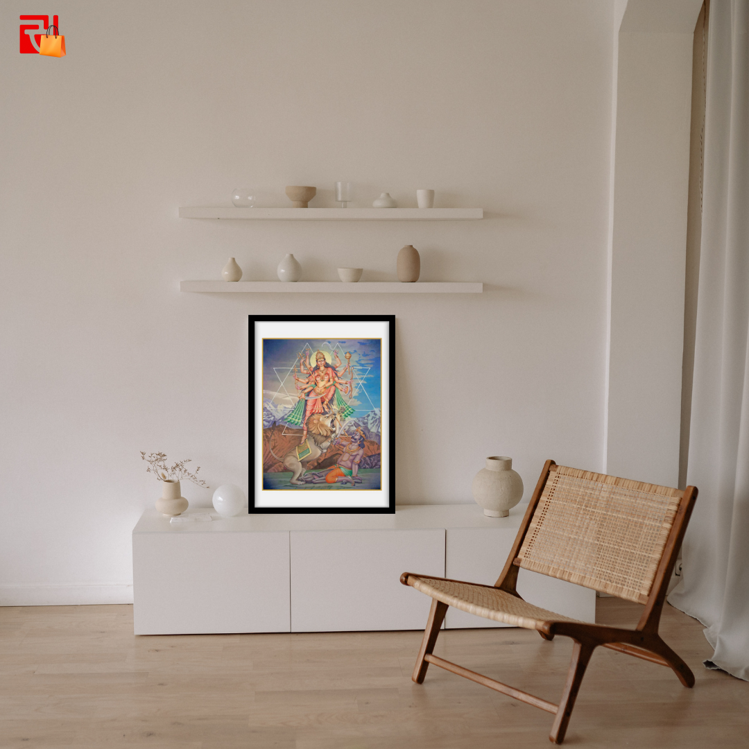 Durga - High Quality Print of Artwork by Pieter Weltevrede