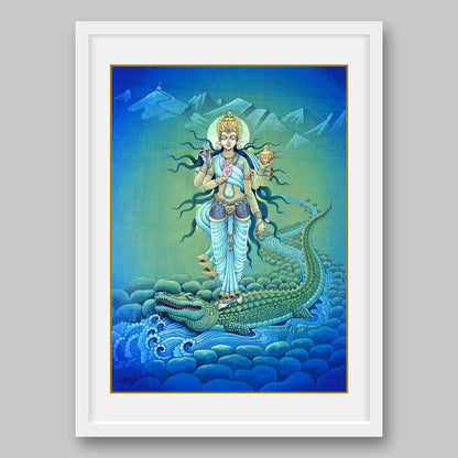 Ganga – High Quality Print of Artwork by Pieter Weltevrede