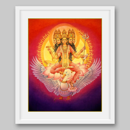 Gayatri Devi – High Quality Print of Artwork by Pieter Weltevrede