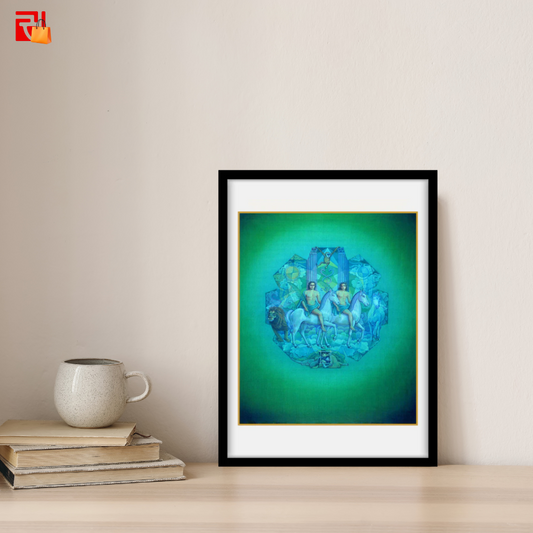 Gemini - High Quality Print of Artwork by Pieter Weltevrede - Home Decor