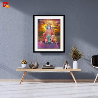 Hanuman – High Quality Print of Artwork by Pieter Weltevrede