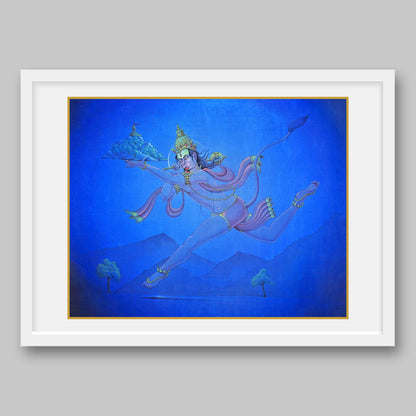 Hanuman – High Quality Print of Artwork by Pieter Weltevrede