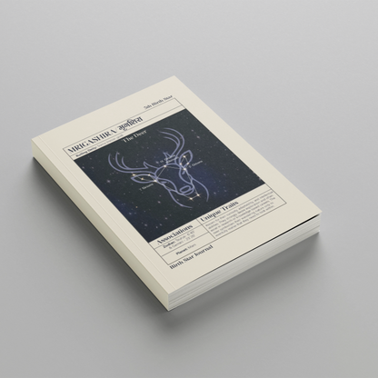 Mrigashira Nakshatra Journal – 365 Days of Cosmic Self-Reflection