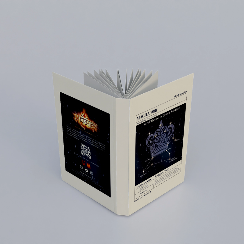 Magha Nakshatra Journal – 365 Days of Cosmic Self-Reflection