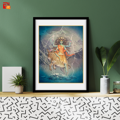 Kalaratri - High Quality Print of Artwork by Pieter Weltevrede