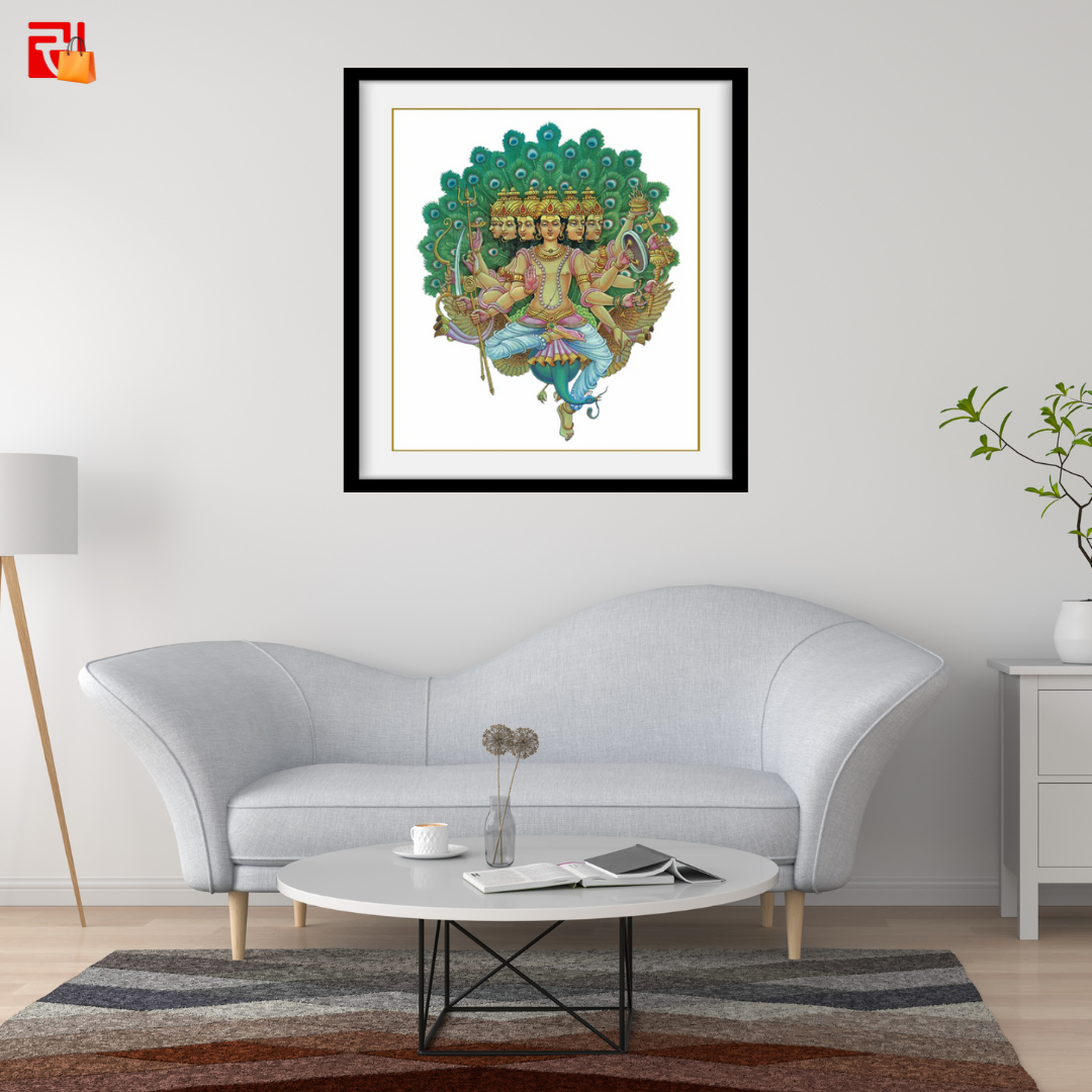 Kartikeya – High Quality Print of Artwork by Pieter Weltevrede