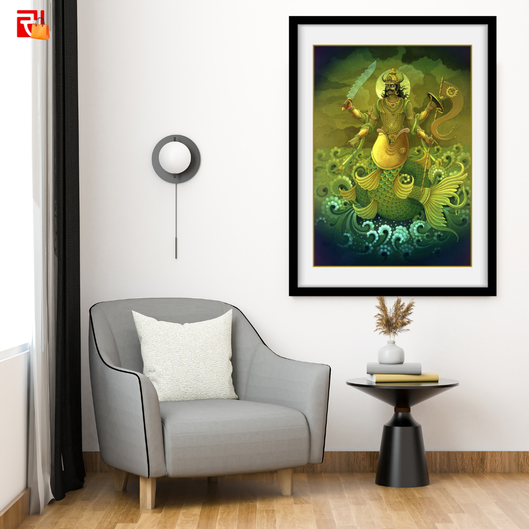 Ketu - High Quality Print of Artwork by Pieter Weltevrede - Home Decor