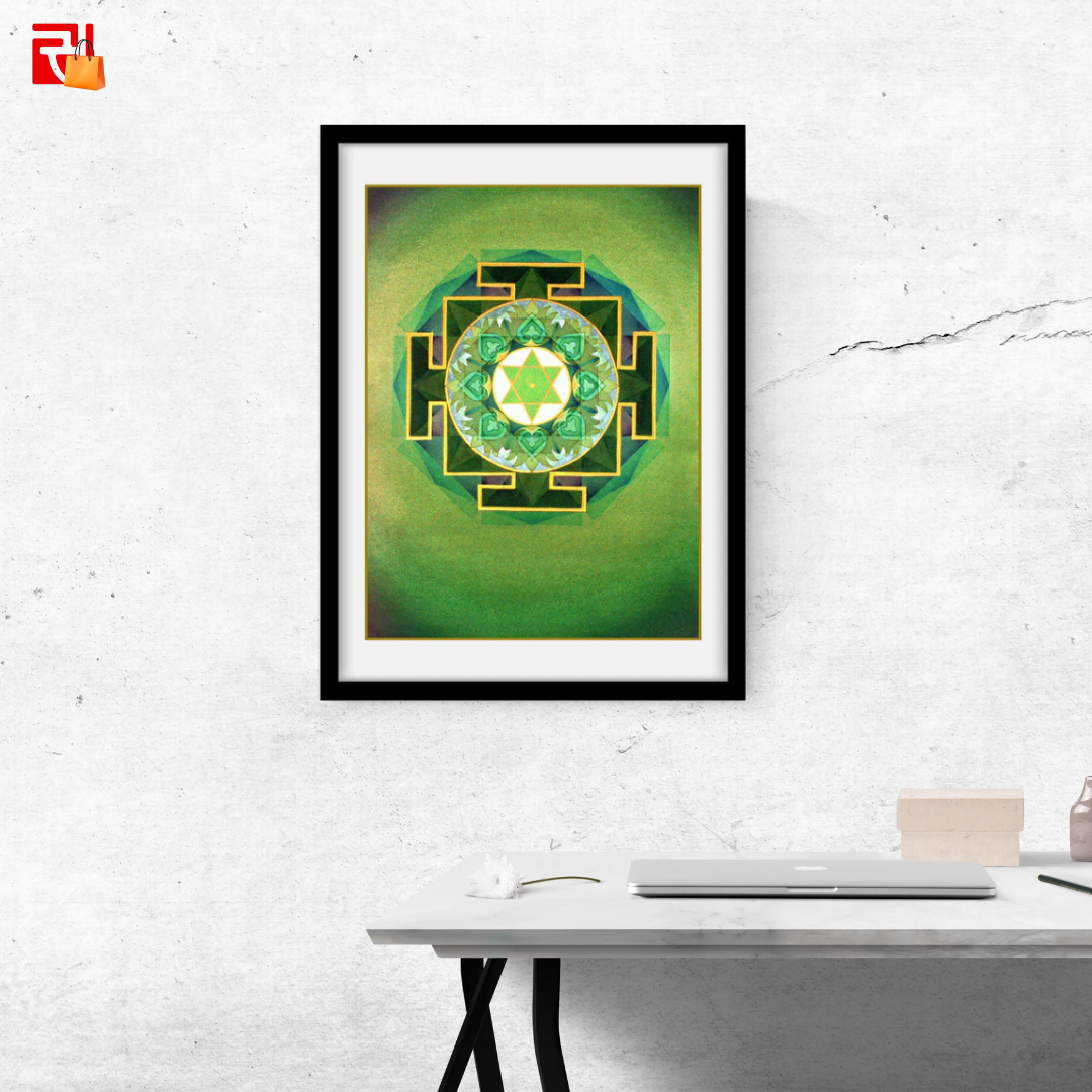 Ketu Yantra - High Quality Print of Artwork by Pieter Weltevrede