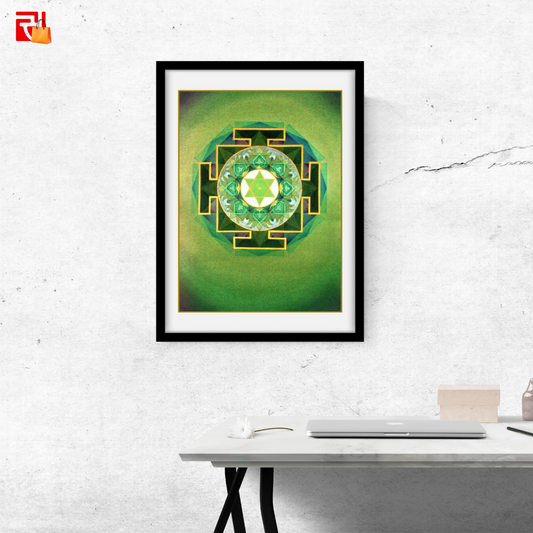 Ketu Yantra - High Quality Print of Artwork by Pieter Weltevrede
