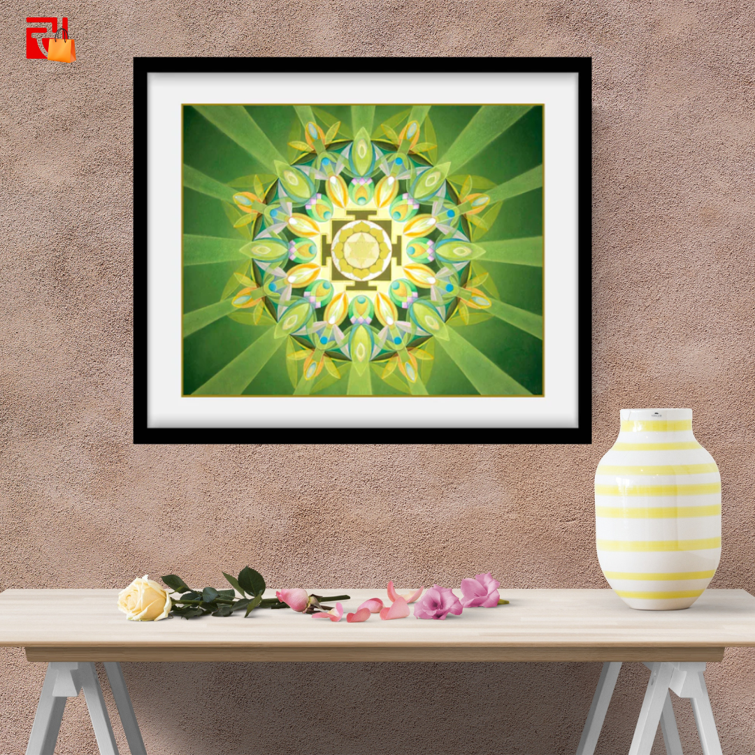 Ketu Yantra - High Quality Print of Artwork by Pieter Weltevrede - Home Decor