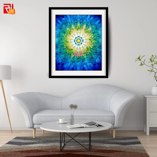 Krishna Yantra - High Quality Print of Artwork by Pieter Weltevrede