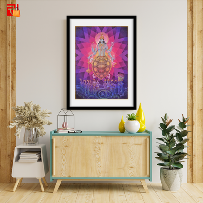 Kurma Avatar – High Quality Print of Artwork by Pieter Weltevrede