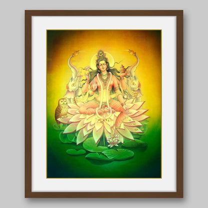 Lakshmi - High Quality Print of Artwork by Pieter Weltevrede