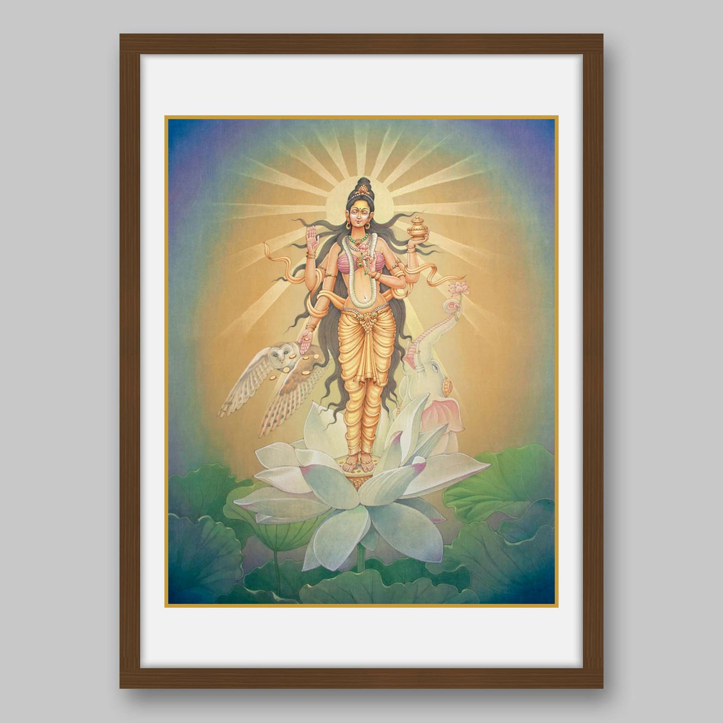 Lakshmi - High Quality Print of Artwork by Pieter Weltevrede