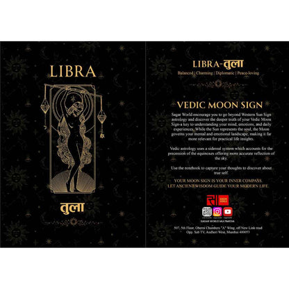 Tula Moon Sign Personal Diary – Balance Harmony, Beauty & Meaningful Connection