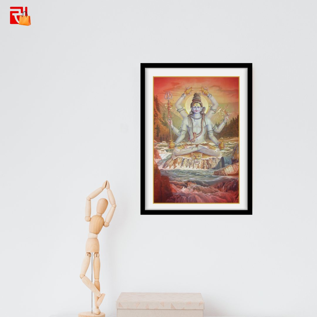 Mahamrityunjaya Shiva – High Quality Print of Artwork by Pieter Weltevrede