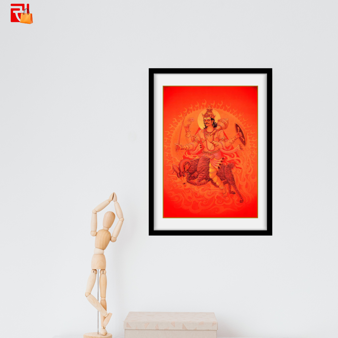 Mangal - High Quality Print of Artwork by Pieter Weltevrede - Home Decor