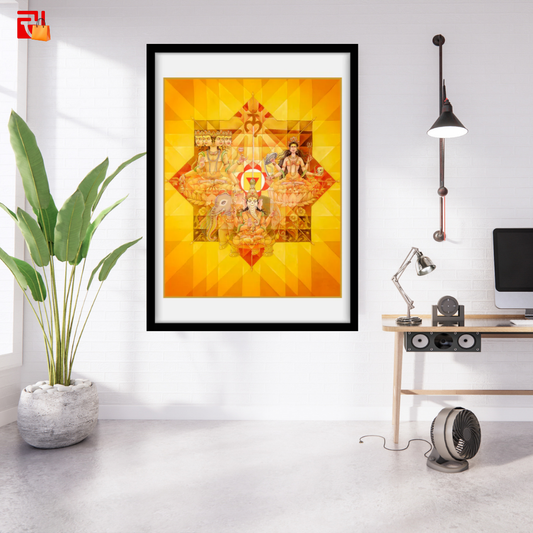 Muladhara Chakra – High Quality Print of Artwork by Pieter Weltevrede - Home Decor
