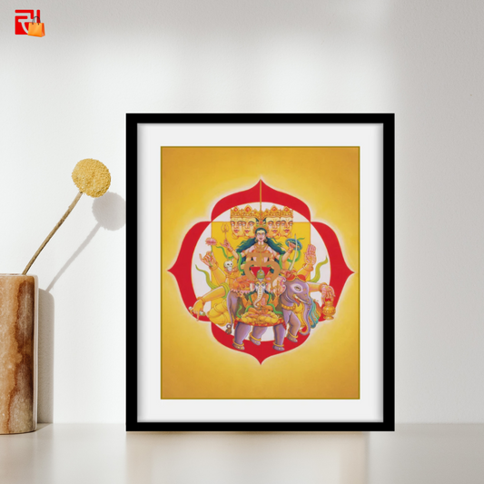 Muladhara Chakra – High Quality Print of Artwork by Pieter Weltevrede - Home Decor