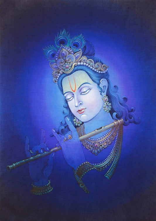 Krishna – High Quality Print of Artwork by Pieter Weltevrede