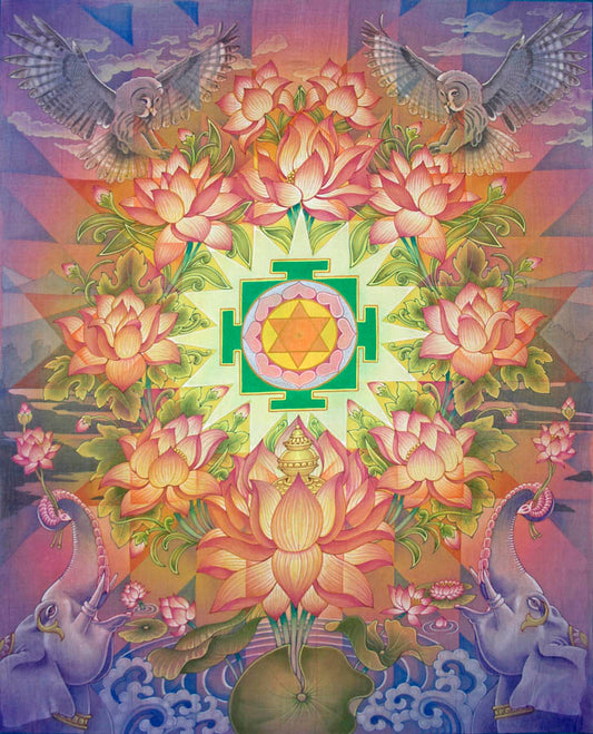 Laxmi Mandala - High Quality Print of Artwork by Pieter Weltevrede