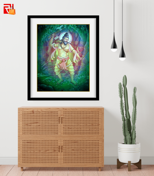Parashuram – High Quality Print of Artwork by Pieter Weltevrede