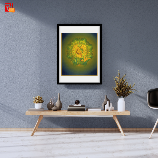 Pisces - High Quality Print of Artwork by Pieter Weltevrede - Home Decor