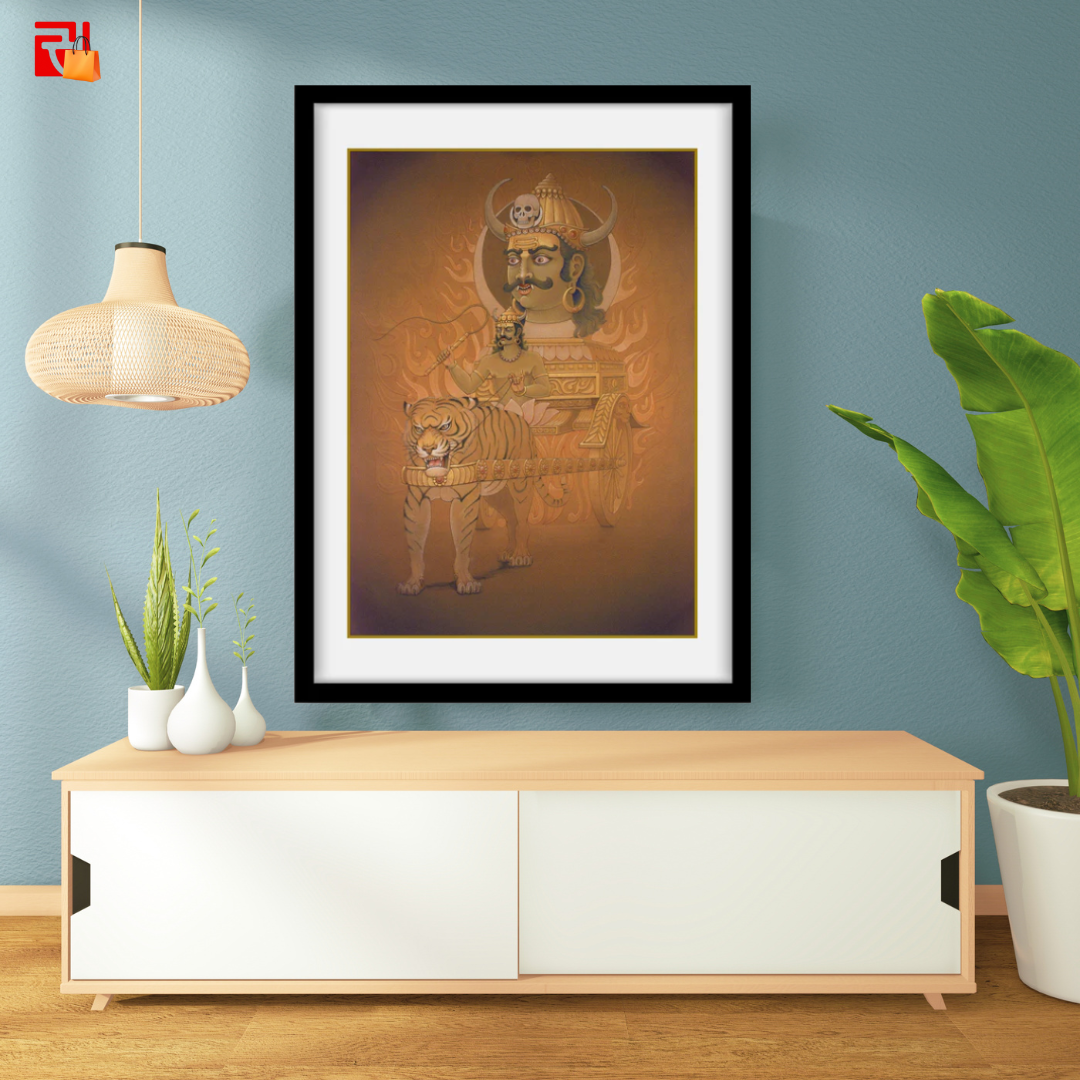 Rahu - High Quality Print of Artwork by Pieter Weltevrede - Home Decor