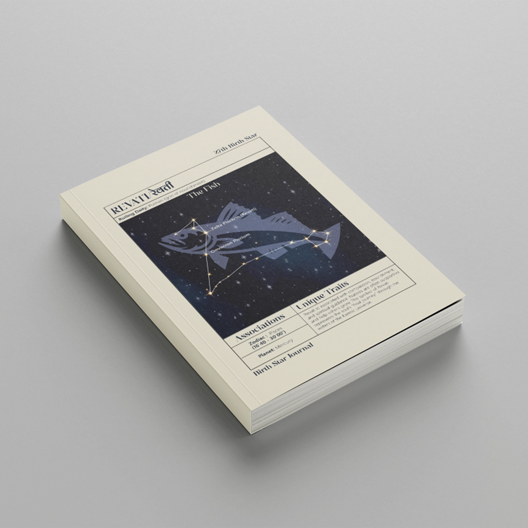 Revati  Nakshatra Journal – 365 Days of Cosmic Self-Reflection