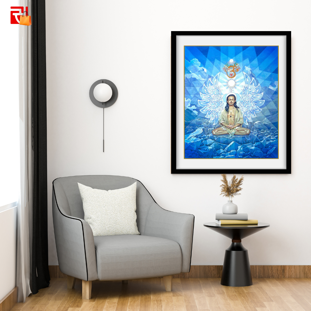 Rudra Granthi Yantra - High Quality Print of Artwork by Pieter Weltevrede - Home Decor
