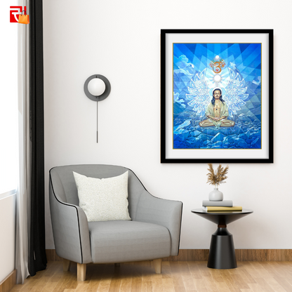 Rudra Granthi Yantra - High Quality Print of Artwork by Pieter Weltevrede - Home Decor