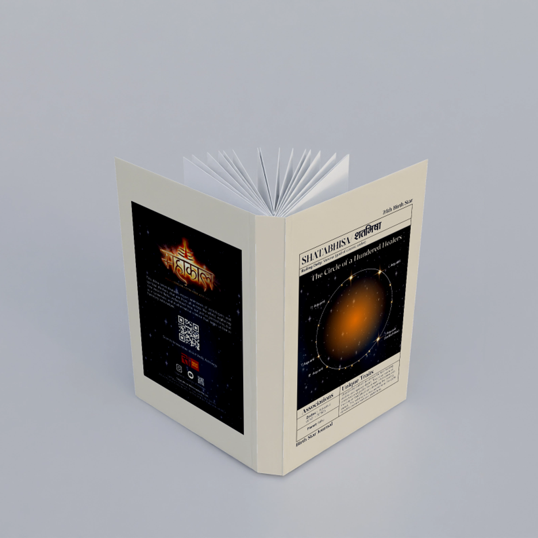 Shatabisha Nakshatra Journal – 365 Days of Cosmic Self-Reflection