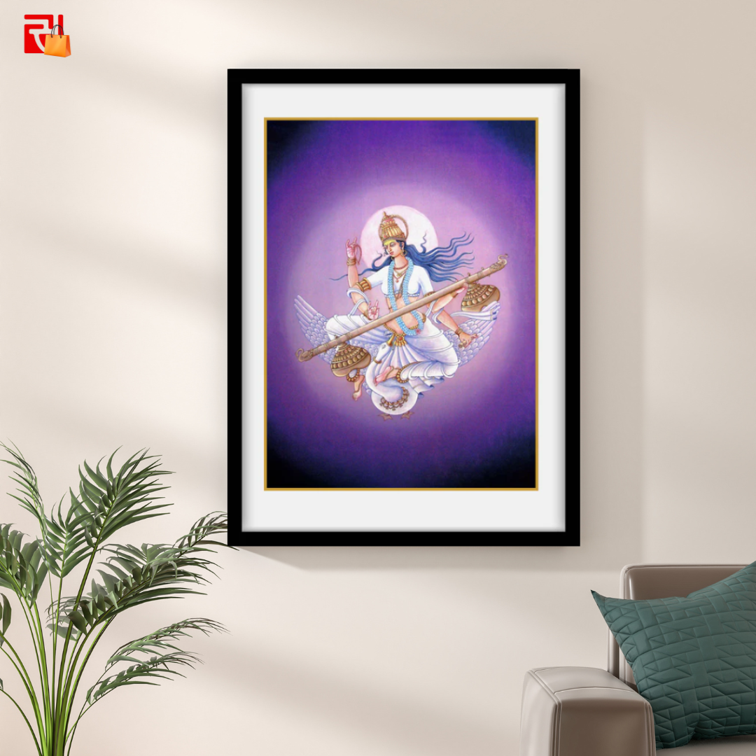 Saraswati – High Quality Print of Artwork by Pieter Weltevrede