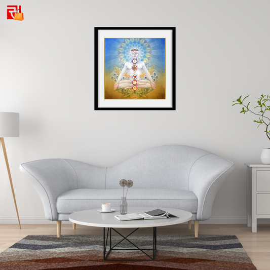 Seven Chakras – High Quality Print of Artwork by Pieter Weltevrede - Home Decorme Decor
