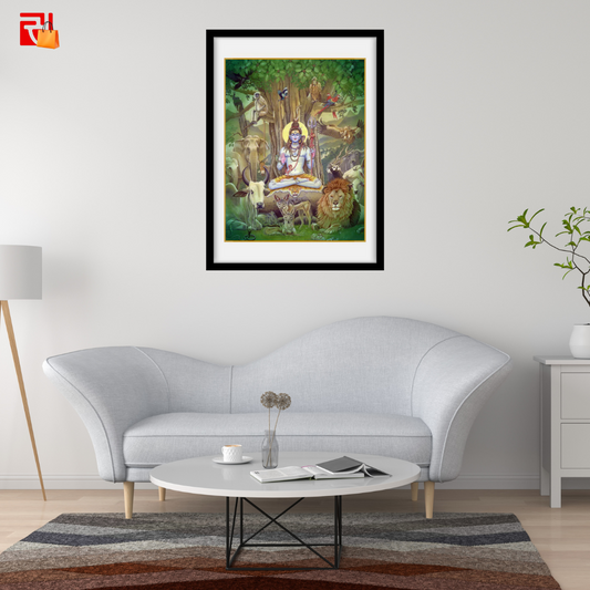 Shiva – High Quality Print of Artwork by Pieter Weltevrede