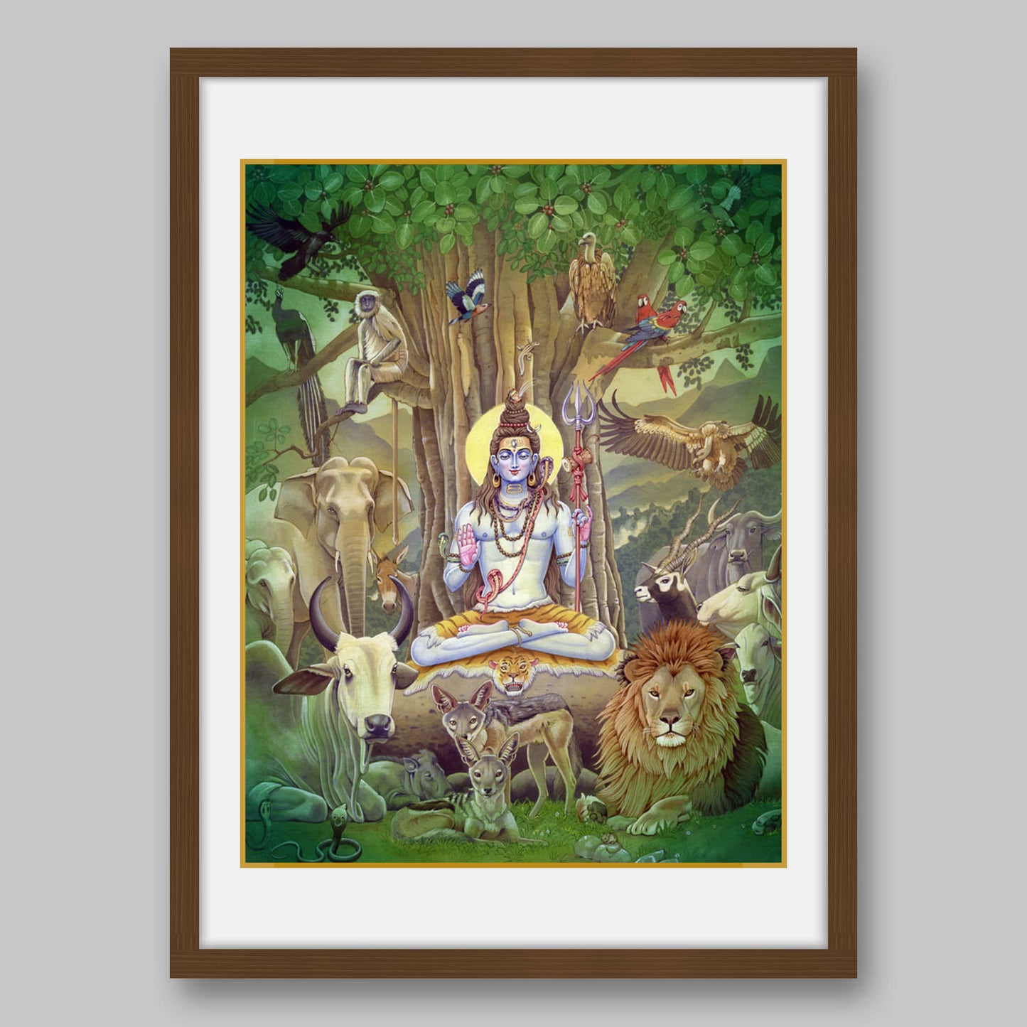 Shiva – High Quality Print of Artwork by Pieter Weltevrede